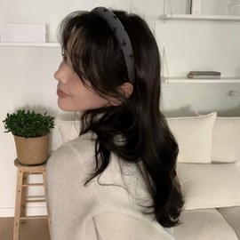 LONEEDY 6PCS Wide Padded Headband for Women Cotton Neutral Color Sponge Thick Hairband for Girls Non-Slip Solid Hair Band (Mixed colors 6PCS, One Size)