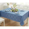 Newbridge Rectangle Fabric Tablecloth, 60 x 102 Inch, Easter Ribbons
