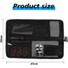 Qchengsan Chef Knife Roll Bag, Heavy Duty Oxford Knife Bag,