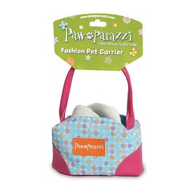 Pawaparazzi Fashion Pet Carrier - Blue Circles
