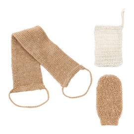 CQQNIU 1 Bath Towel And 1 Bath Mitt, With 1 Bubble Net, Bath Accessories, Body Cleaning Tools, Bathroom Supplies