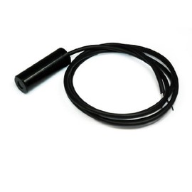 Line Laser, Red, 635 nm, 90°, 1 mW, 24 V DC, Diameter 14 x 45 mm, Laser Class 1, Fixed Focus (1000 mm), Cable Length 500 mm - 70116175