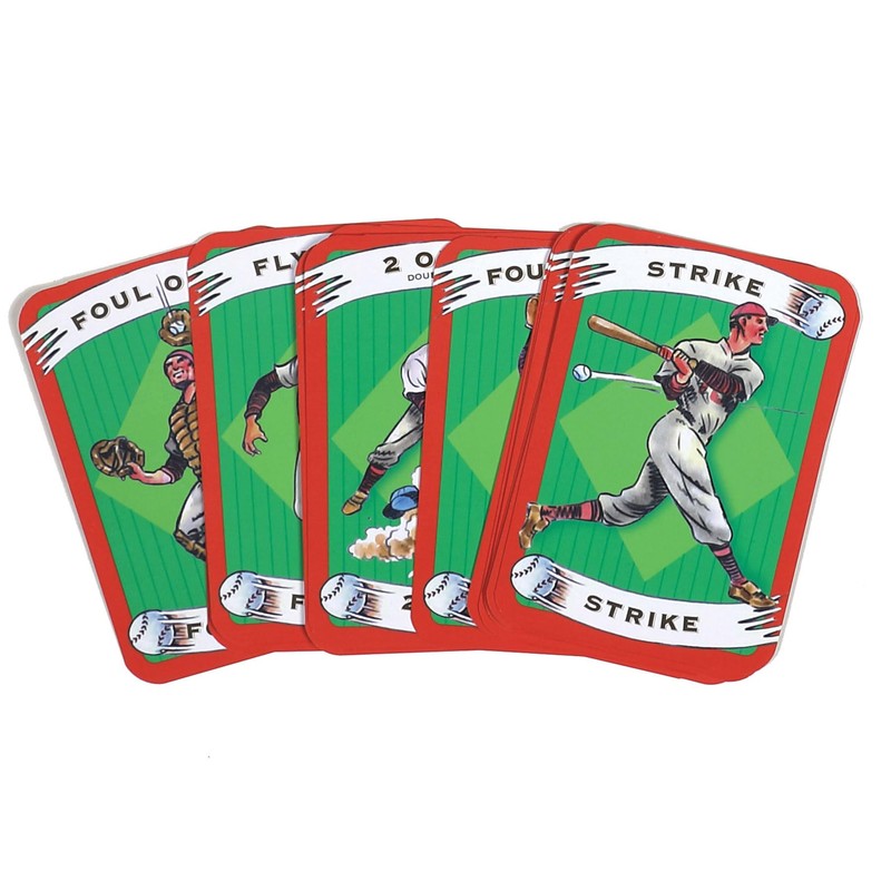 eeBoo Baseball Playing Cards and Game