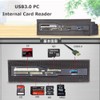 Internal Card Reader, Bewinner PC Front Panel USB 3.0 Ports