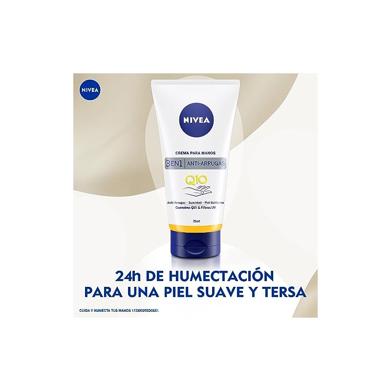NIVEA Nivea Crema De Manos Anti-arrugas Q10 75ml, color, 75