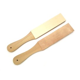 Innetoc Leathercraft Knife Blade Sharpener Whetstone Stand Rouge Stick Leather Sharpener Grinding Set of 2 (Good-to-use)