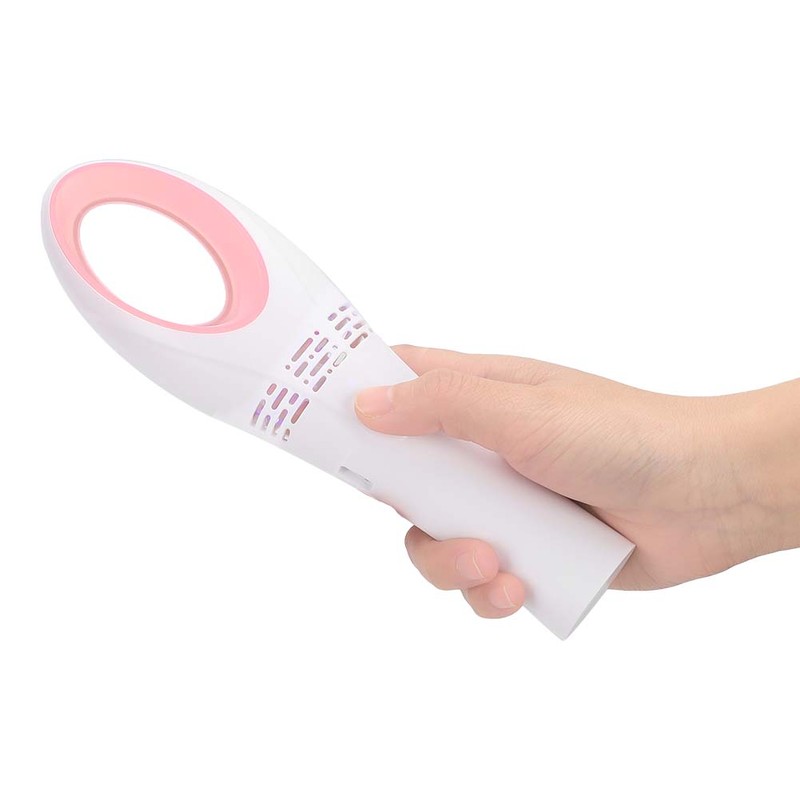 Portable USB Eyelash Extension Bladeless Fan Blower Grafted Eyelashes DryerPink