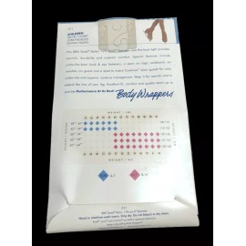 Body Wrappers Over The Boot Ice Skate Tights C11 Girls' Size S/M (4-7) Jazzy Tan