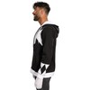 Power Rangers Black Hooded Costume Sweatshirt (Adult Small)