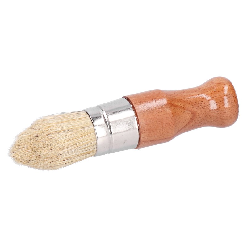 Thickened Bristles Brush Dust Removal Wooden Handle Paint Brush for