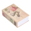 Mini Money Box with Stianless Steel Liner Simulation Book Shaped