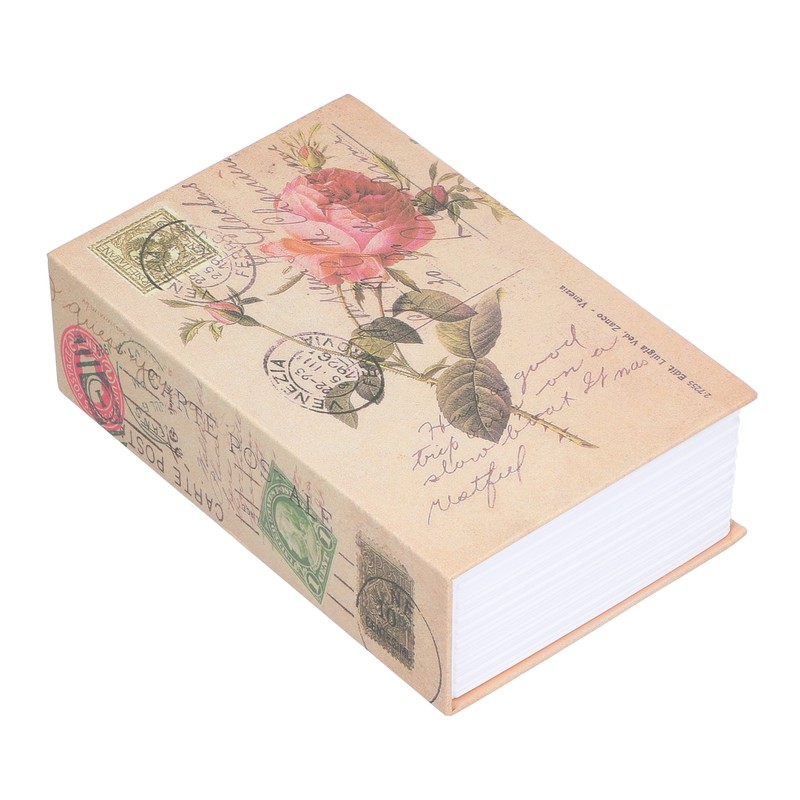 Mini Money Box with Stianless Steel Liner Simulation Book Shaped