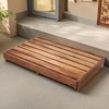 Acacia Wood Step Platform (25'' L x 16'' W x