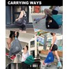 HEXIFUL Skate Bag to Carry Ice Skates, Inline Skates, Roller