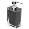 Hand Soap Dispenser Press Design Black Simple Fine Details Foaming