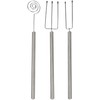 IBILI Set UTENSILIOS para BOMBONES, Stainless Steel, Silber, 20 x