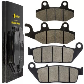 Caltric Front Rear Brake Pads for Triumph America 2008-2016 / T2020077 / 2020071-T0301