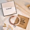 VGWON Unique Gifts for Women Natural Stone Bracelets Best Friend