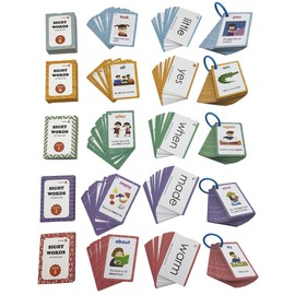 Femtos Flash Cards 220pcs Site Word Sight word English Flash Cards Toddler Preschool Elementary School Montessori Early Childhood Education Toddler English