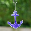 Nautical Anchor Resin Suncatcher: Seaside Charm Window Decor, Ocean Holiday