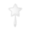 mollensiuer 1Pc Star-Shaped Handheld Mirrors Plastic Travel Makeup Handheld Cosmetic