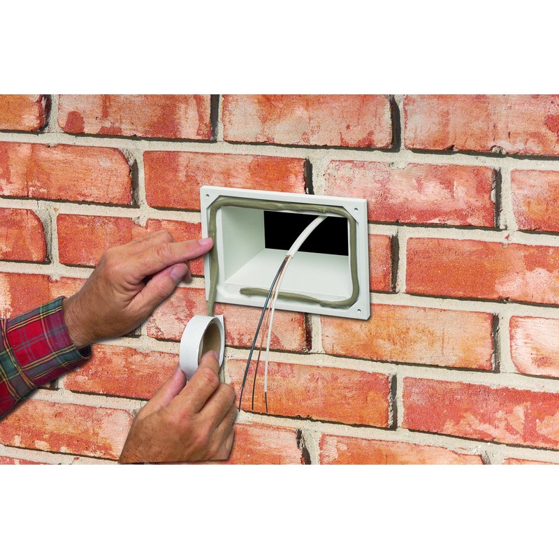 Arlington DHB1BRC-1 Low Profile IN BOX Electrical Box with Adapter