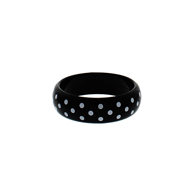 Zac's Alter Ego Retro Polka Dot Printed Bangles