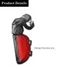 ACEFURTHER 2Pcs Motorcycle Knee Shin Guard Pads for Men Adjustable