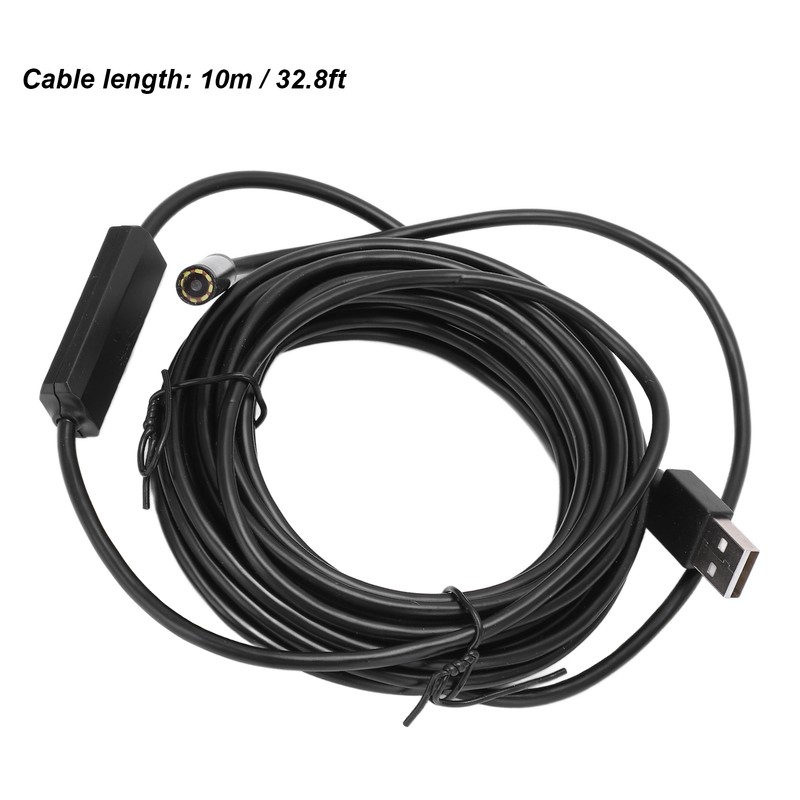 F130 8mm Wifi Endoscope Rigid Wire HD Waterproof Industrial Endoscope