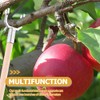 Yardwe Stake Support, 8-Piece Aluminium Alloy for Fruit Trees, Vineyards,