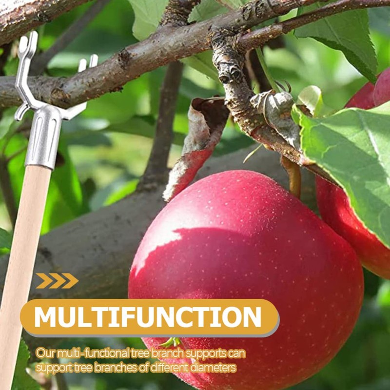 Yardwe Stake Support, 8-Piece Aluminium Alloy for Fruit Trees, Vineyards,