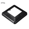 sourcing map Post Skirt, 4pcs 100x100mm/3.94x3.94" Plastic Split Style Post