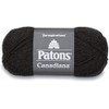 Patons Canadiana Dark Gray Mix Yarn - 6 Pack of