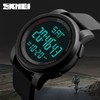 SKMEI Mens and Teenagers Large Display Digital Watch 50 Water