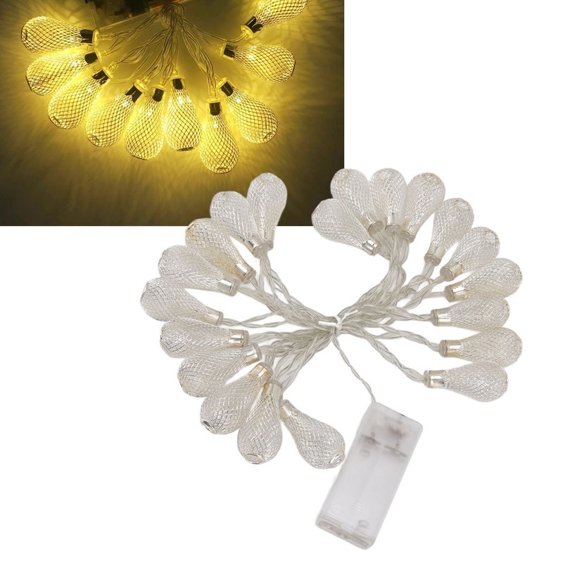 LED Ball String Light 20 Lamp Beads Waterproof Hollow Out