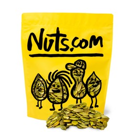 Nuts.com – Organic Pepitas – 2 Lb Bag, No Shell Pumpkin Seeds, Healthy Snack for Adults & Kids, Rich in Protein, Fiber, Calcium & Potassium – Keto Friendly, Vegan, Gluten-Free & Kosher Pareve