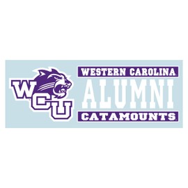Western Carolina Decal (WCU CAT ALUMNI DECAL (6"), 6 in)