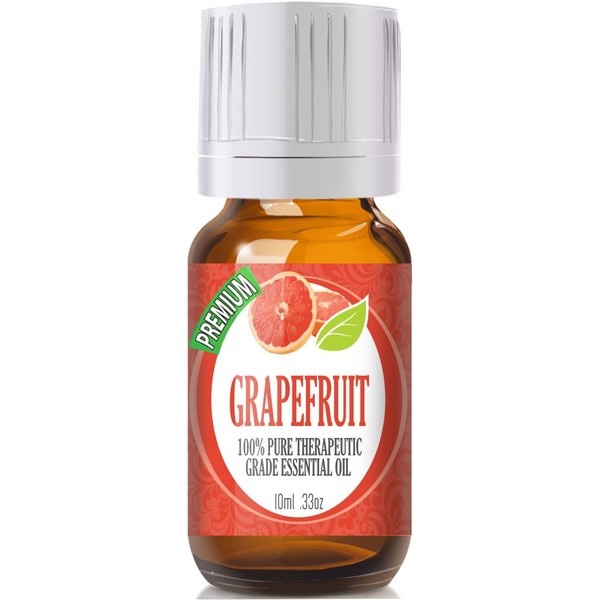 Healing Solutions 10ml Oils - Grapefruit Essential Oil - 0.33 Fluid Ounces