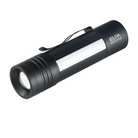 ELPA DOP-EP306 Focus LED Aluminum Light, Flashlight, Disaster Prevention, Outdoor, Waterproof