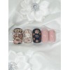 ✨Shalala Pink Gold Handmade Nail Tips✨ - Long Round Square