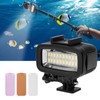 40m Underwater Photography Fill Light Waterproof Diving Camera LED Video