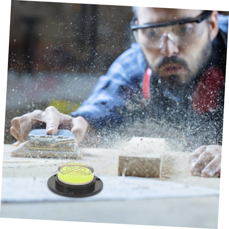 Operitacx Bubble Level Tool Compact Precision Leveling Tool with Base