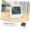 SUPVOX Digital Hygrometer Indoor Thermometer Lcd Display High Accuracy Humidity