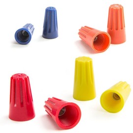 DollaTek Electrical Wire Connection Screw Twist Connector Cap 70 Pieces Pack Home and Work Tools