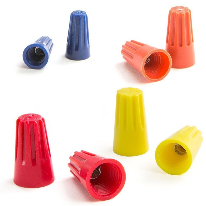 DollaTek Electrical Wire Connection Screw Twist Connector Cap 70 Pieces