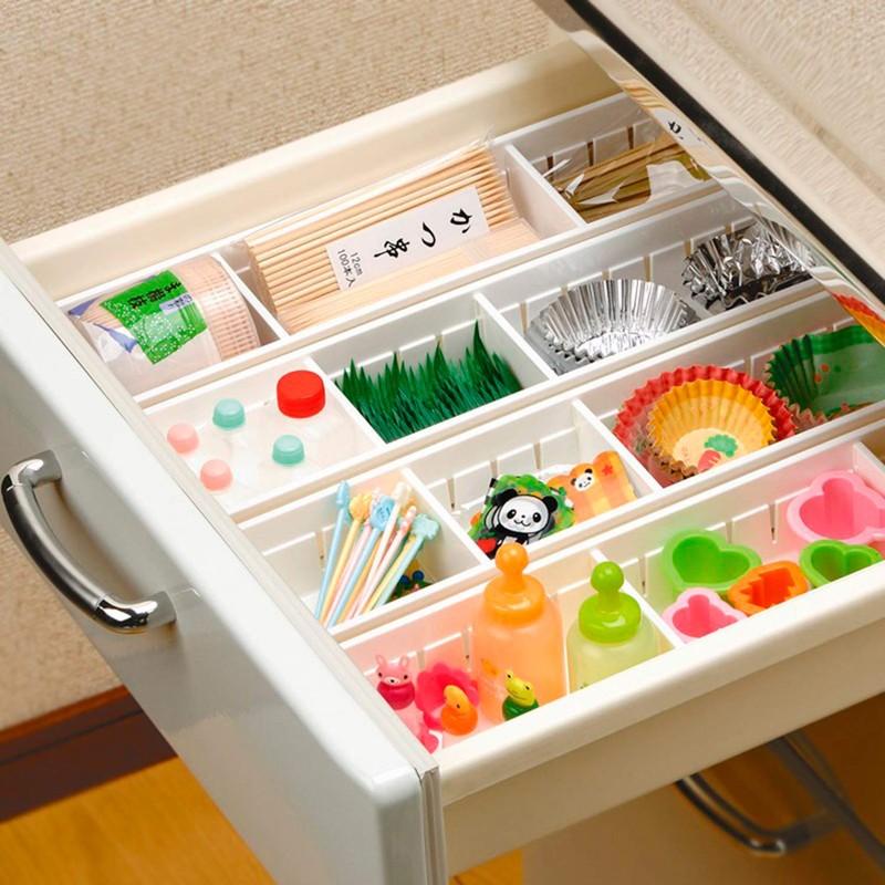 inomata Chemical Kitchen Tray Slim White