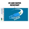 GRAPHICS & MORE Luge Luger Luging Winter Sport Automotive Car