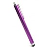 SYSTEM-S Stylus for Tablet Smartphone Laptop Surface Aluminium Purple
