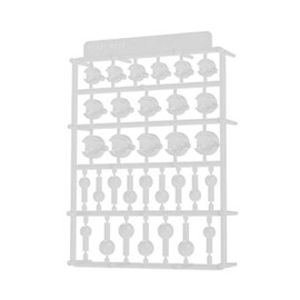 Hobby Base Premium Parts Collection Articulating Ball Joint Large Clear Plastic Model Parts PPC-T112