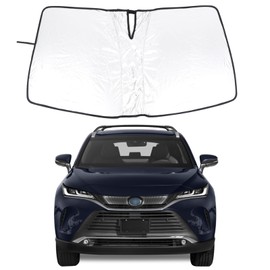Windshield Sunshade for Toyota Venza 2021-2024, Front Window Sun Shade, Sun Visor Blocker, UV Protector, Heat Shield Keep Your Vehicle Cool, Lightweight & Portable